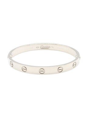Cartier Bracelet Love 15 18K White Gold